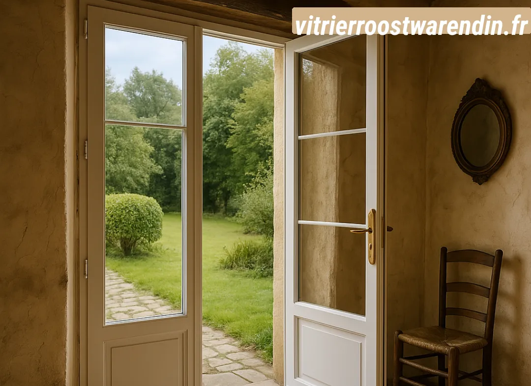 Installation de fenêtre en PVC Roost-Warendin